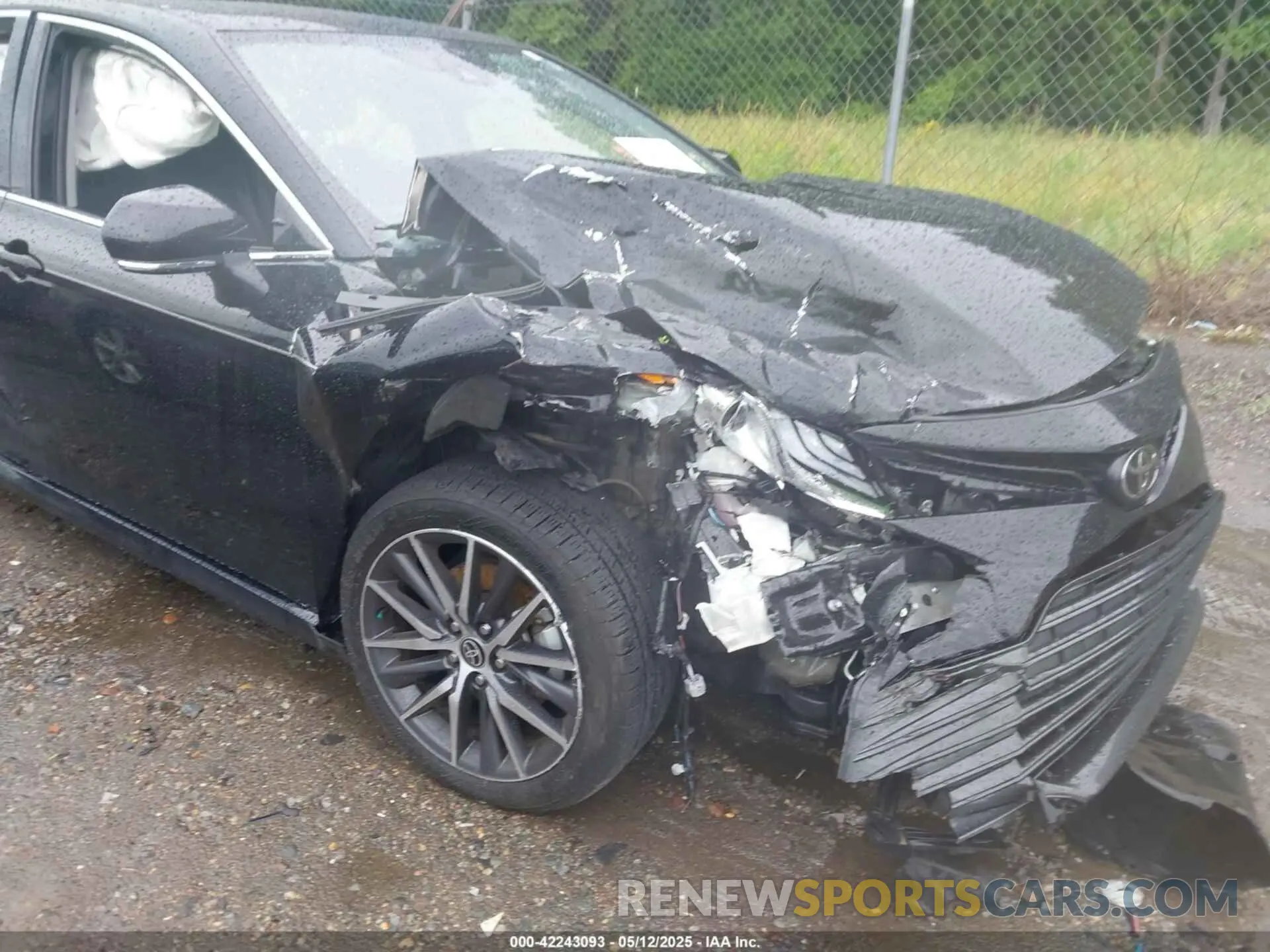6 fotografías del automóvil dañado 4T1F11AK8NU076638 TOYOTA CAMRY 2022
