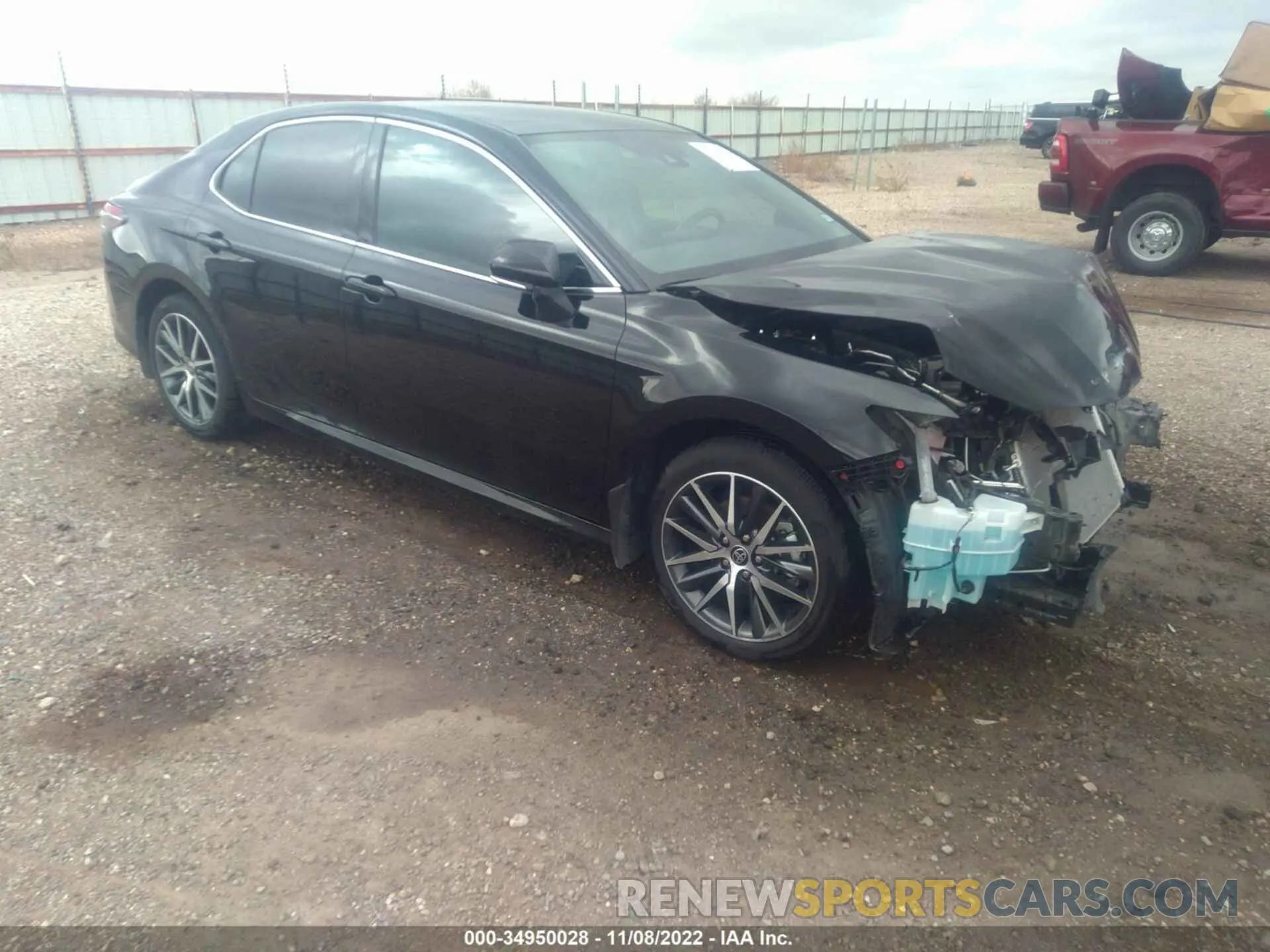 1 fotografías del automóvil dañado 4T1F11BK7NU049090 TOYOTA CAMRY 2022