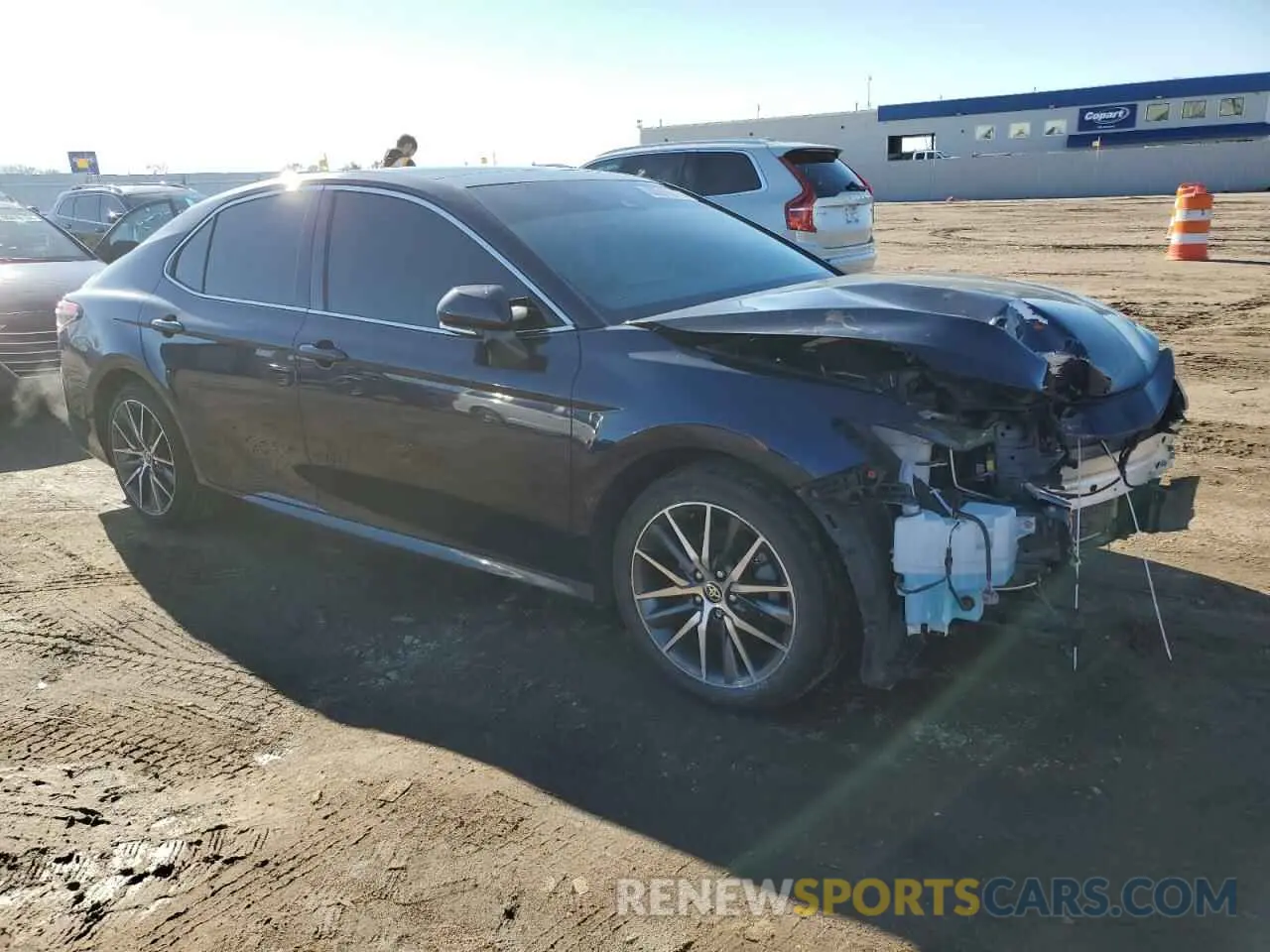 4 fotografías del automóvil dañado 4T1F11BK8NU068988 TOYOTA CAMRY 2022
