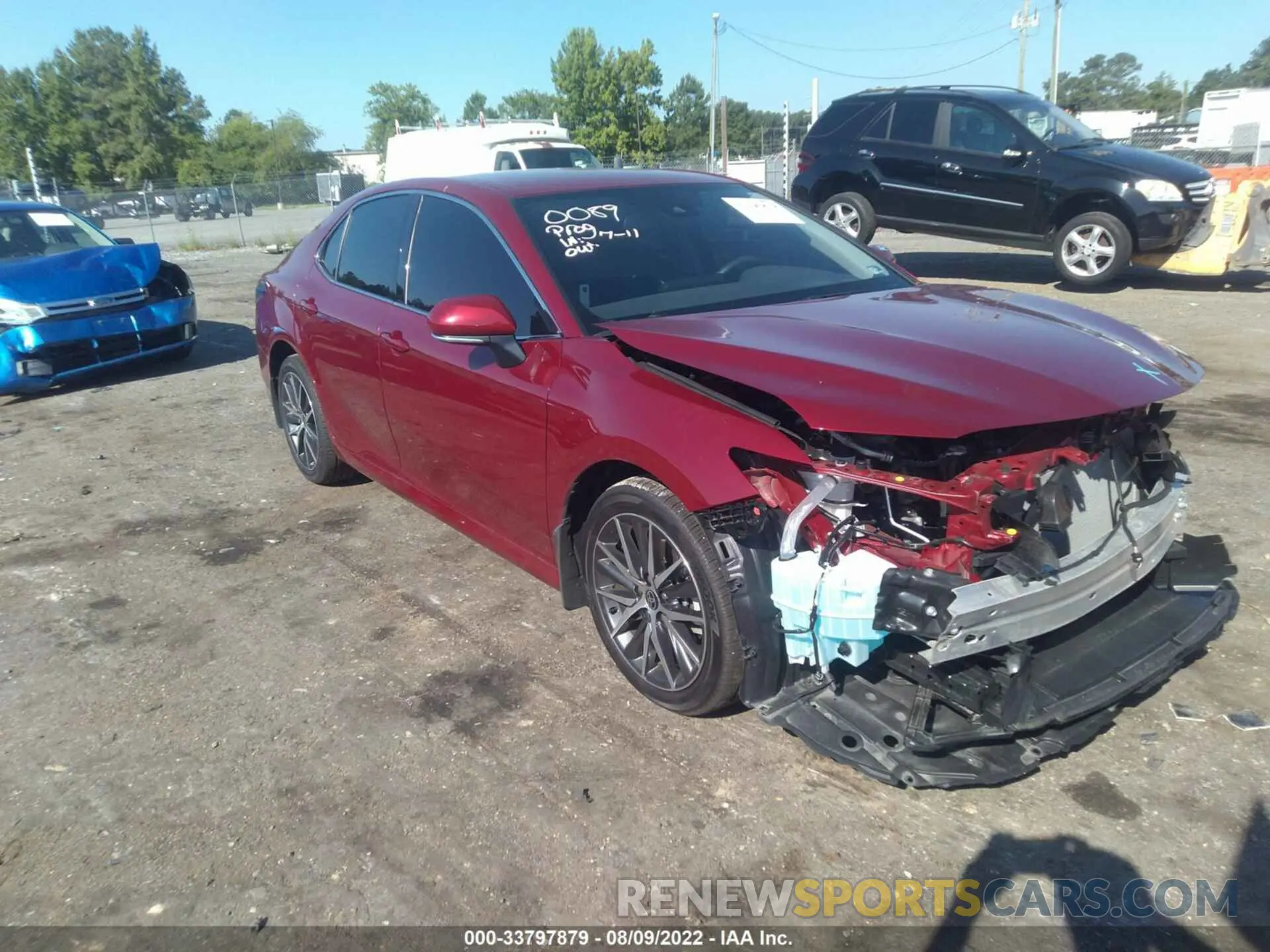 1 fotografías del automóvil dañado 4T1F11BKXNU053411 TOYOTA CAMRY 2022