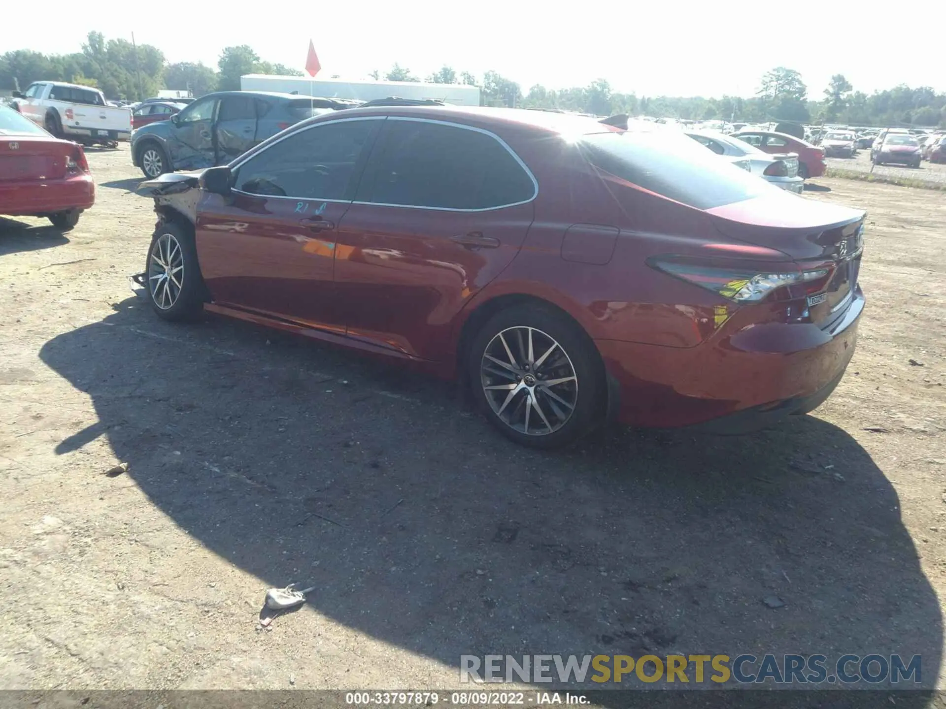 3 fotografías del automóvil dañado 4T1F11BKXNU053411 TOYOTA CAMRY 2022