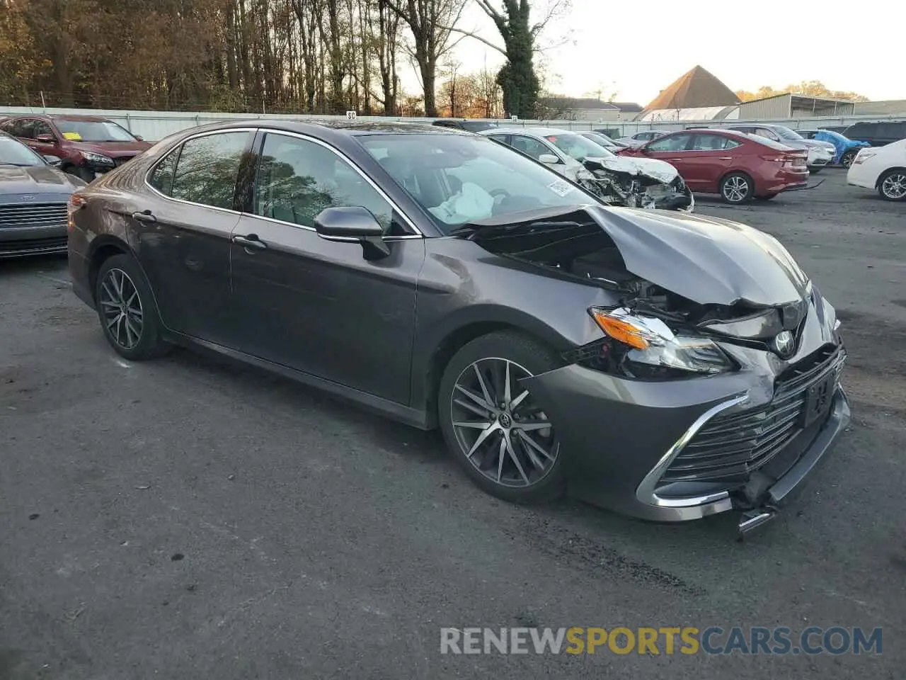 4 fotografías del automóvil dañado 4T1F11BKXNU063629 TOYOTA CAMRY 2022