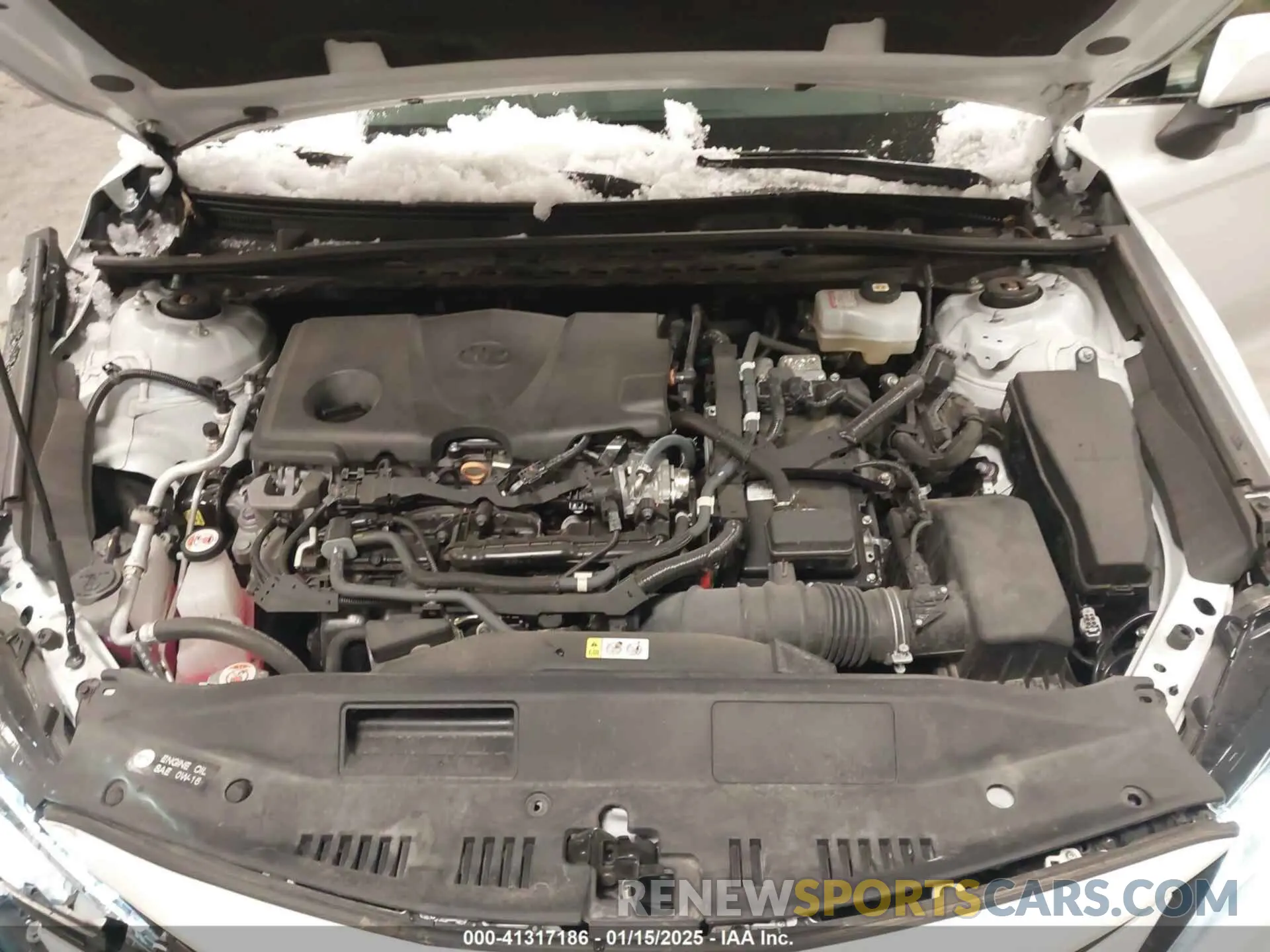 10 fotografías del automóvil dañado 4T1F31AK0NU588162 TOYOTA CAMRY 2022