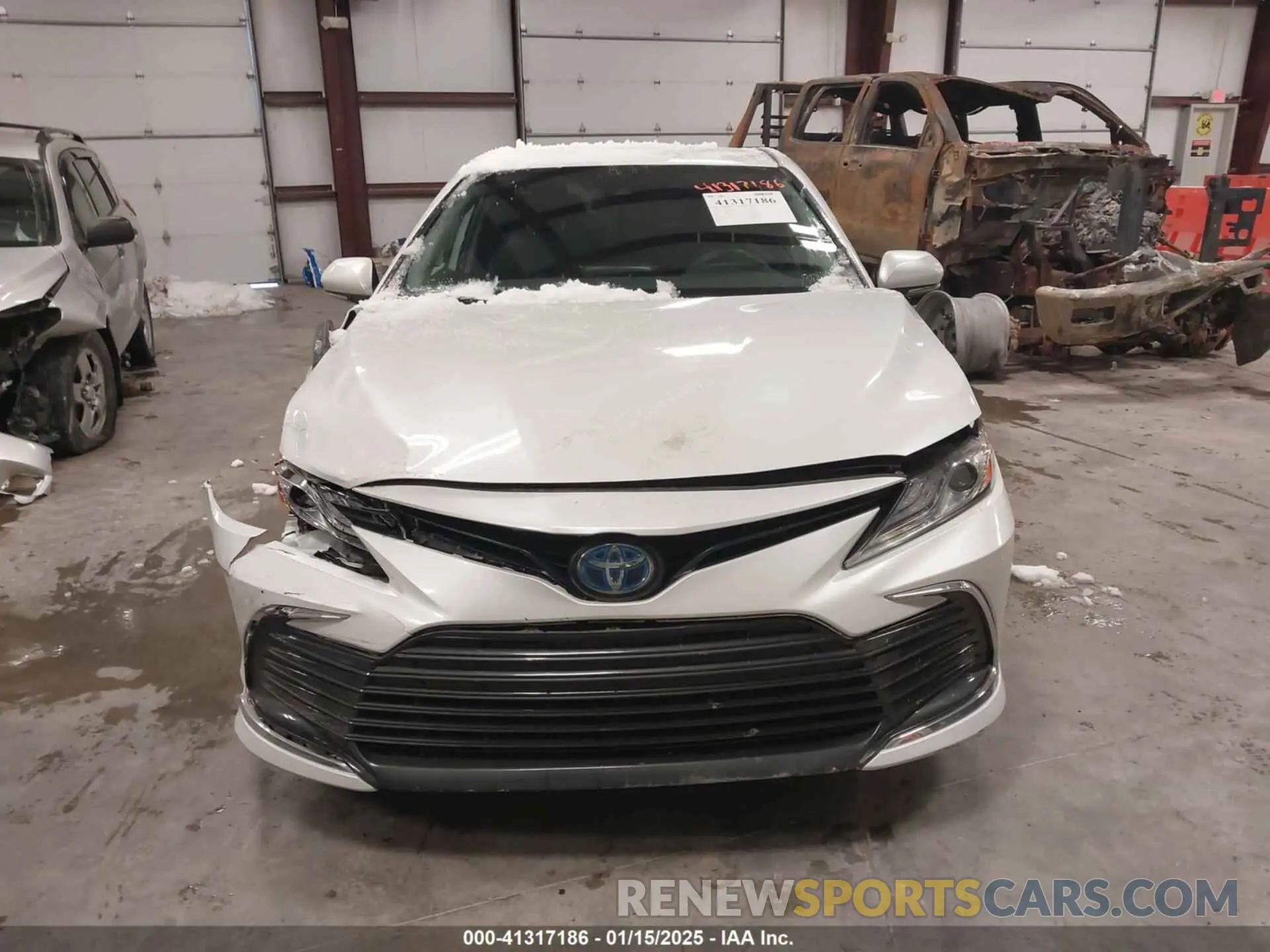 12 fotografías del automóvil dañado 4T1F31AK0NU588162 TOYOTA CAMRY 2022