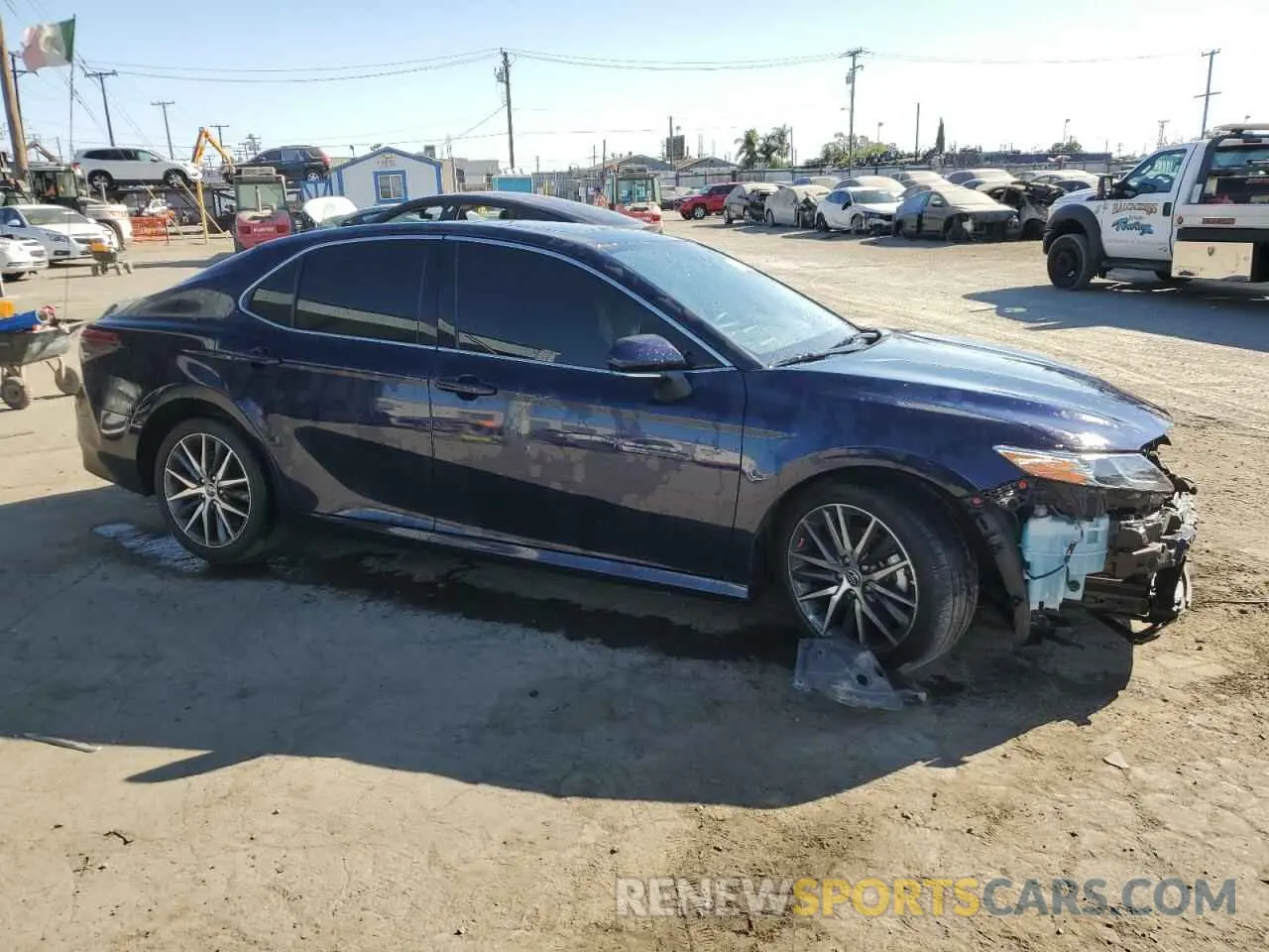 4 fotografías del automóvil dañado 4T1F31AK1NU576554 TOYOTA CAMRY 2022