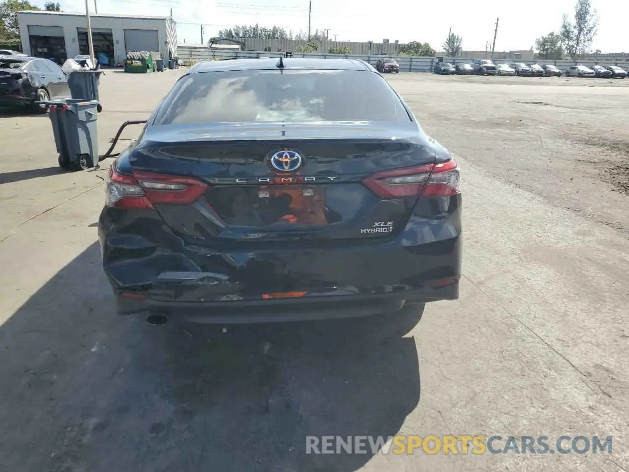 6 fotografías del automóvil dañado 4T1F31AK2NU571217 TOYOTA CAMRY 2022