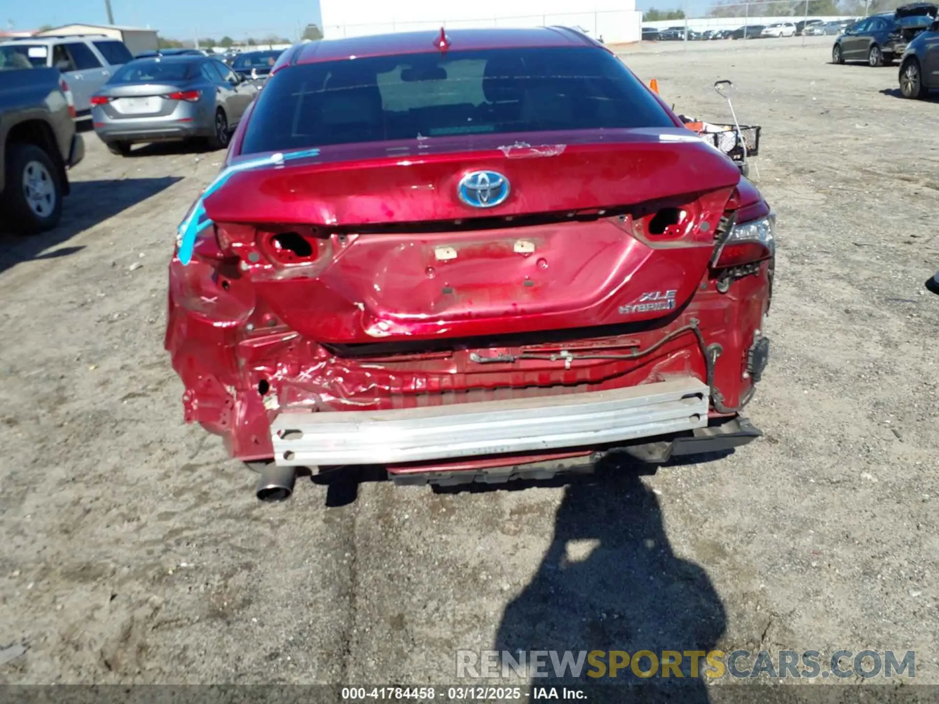 6 fotografías del automóvil dañado 4T1F31AK2NU576207 TOYOTA CAMRY 2022