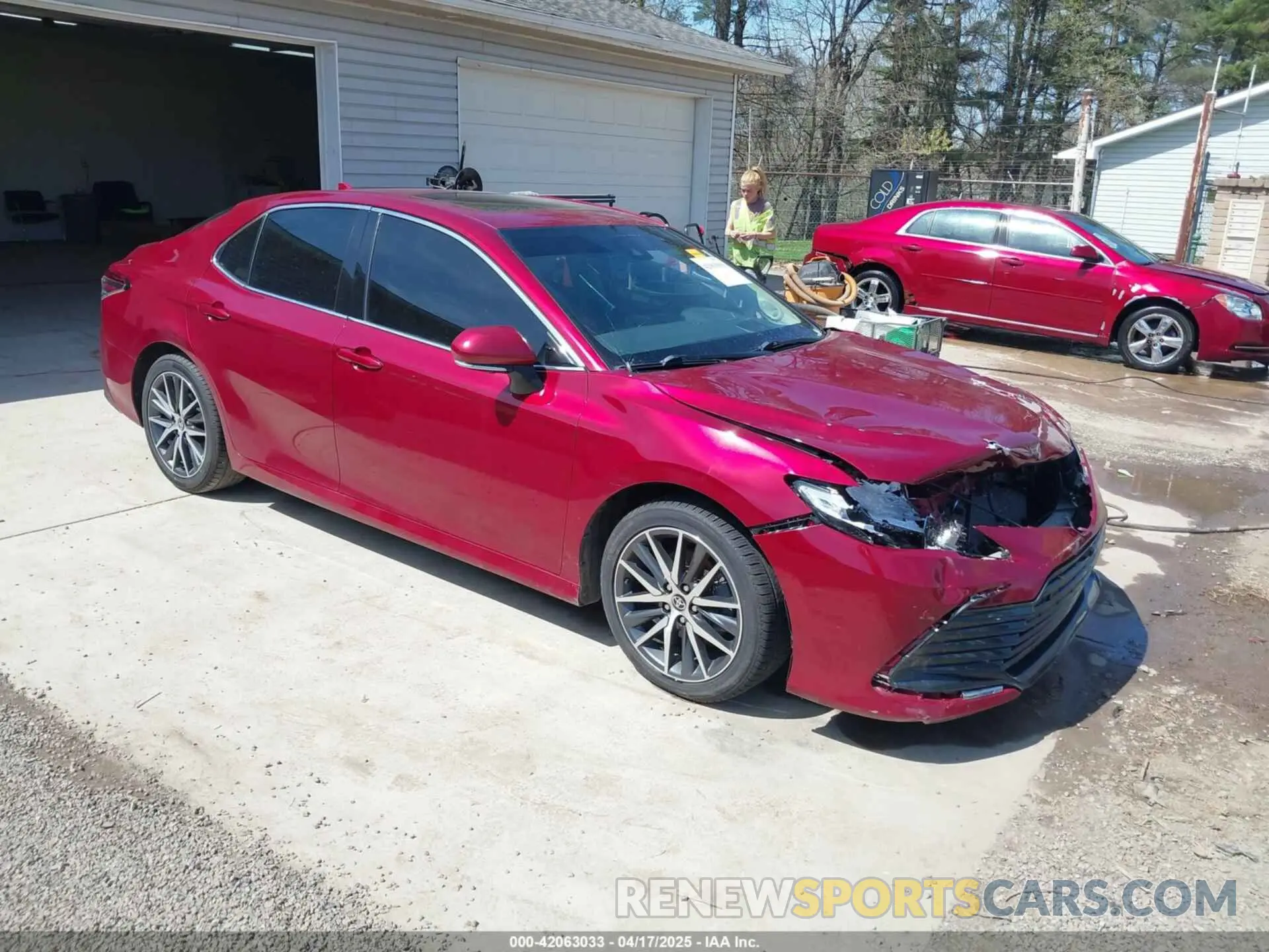 1 fotografías del automóvil dañado 4T1F31AK4NU034347 TOYOTA CAMRY 2022