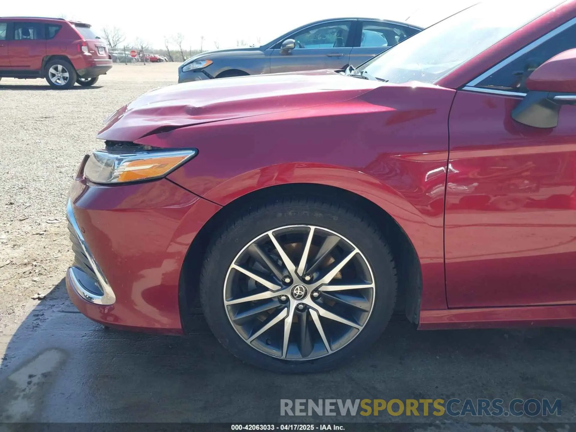 18 fotografías del automóvil dañado 4T1F31AK4NU034347 TOYOTA CAMRY 2022