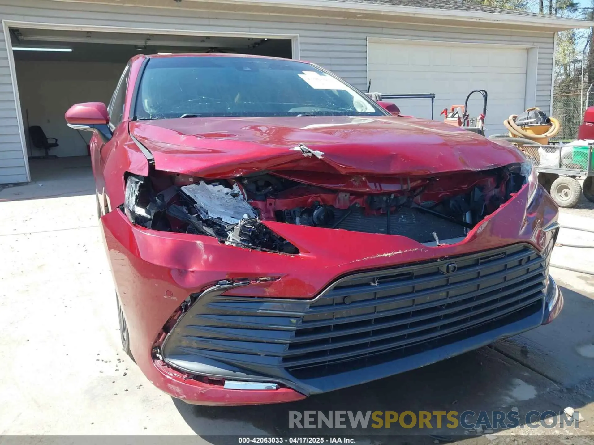 6 fotografías del automóvil dañado 4T1F31AK4NU034347 TOYOTA CAMRY 2022