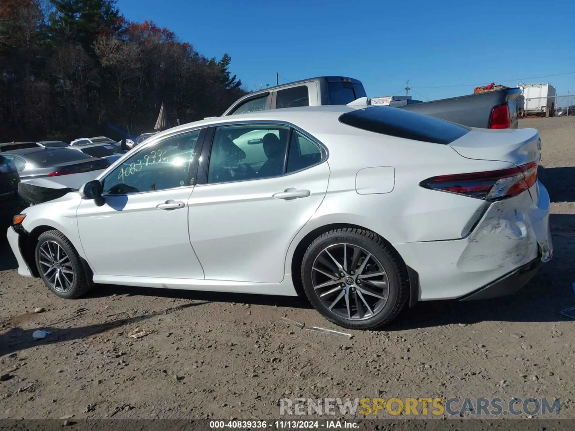14 fotografías del automóvil dañado 4T1F31AK4NU599424 TOYOTA CAMRY 2022