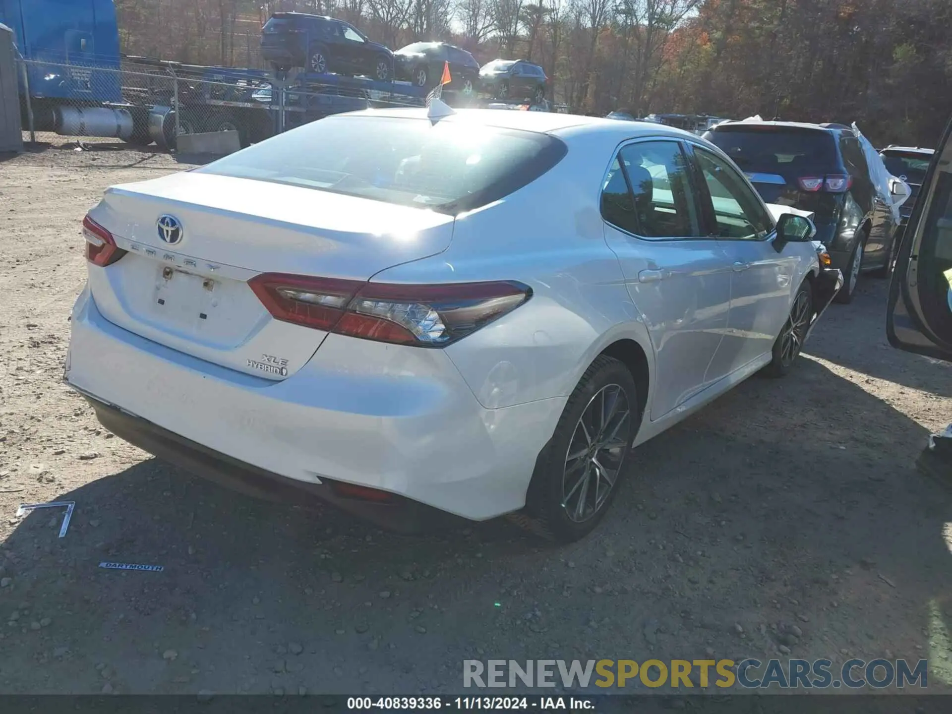 4 fotografías del automóvil dañado 4T1F31AK4NU599424 TOYOTA CAMRY 2022