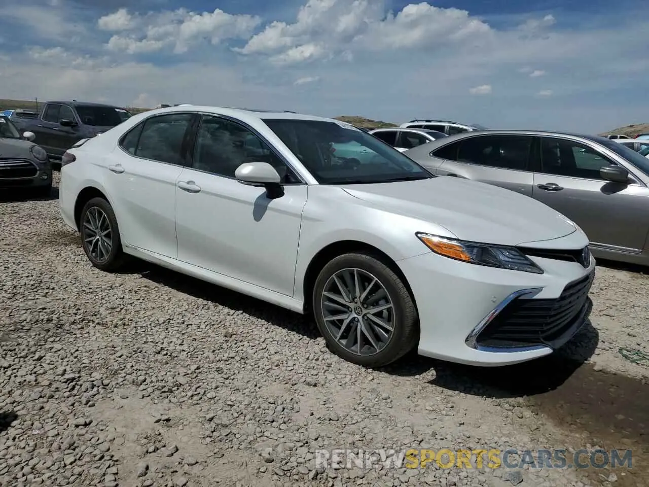 4 fotografías del automóvil dañado 4T1F31AK7NU578468 TOYOTA CAMRY 2022