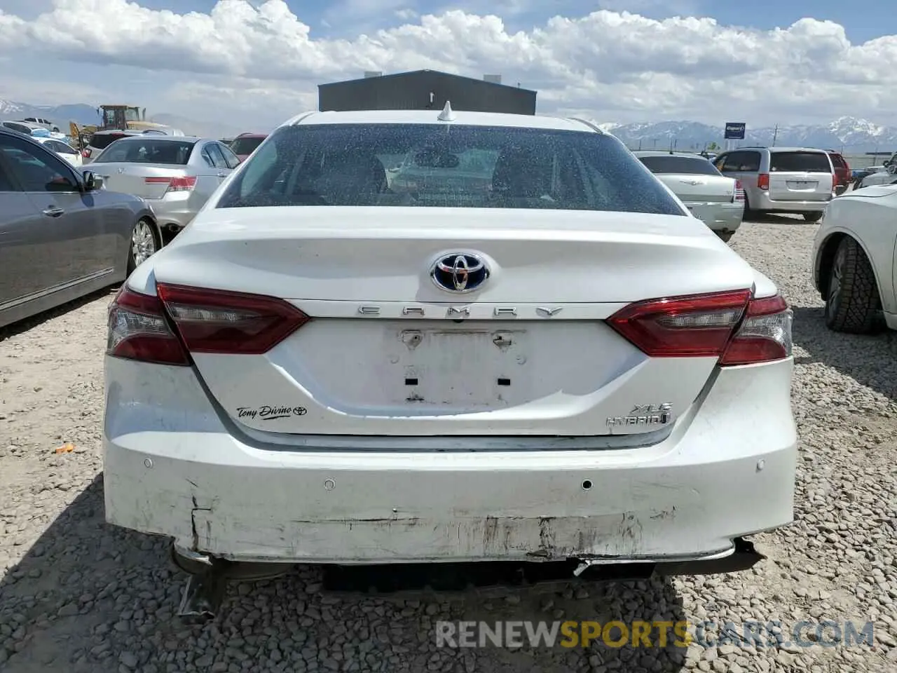 6 fotografías del automóvil dañado 4T1F31AK7NU578468 TOYOTA CAMRY 2022