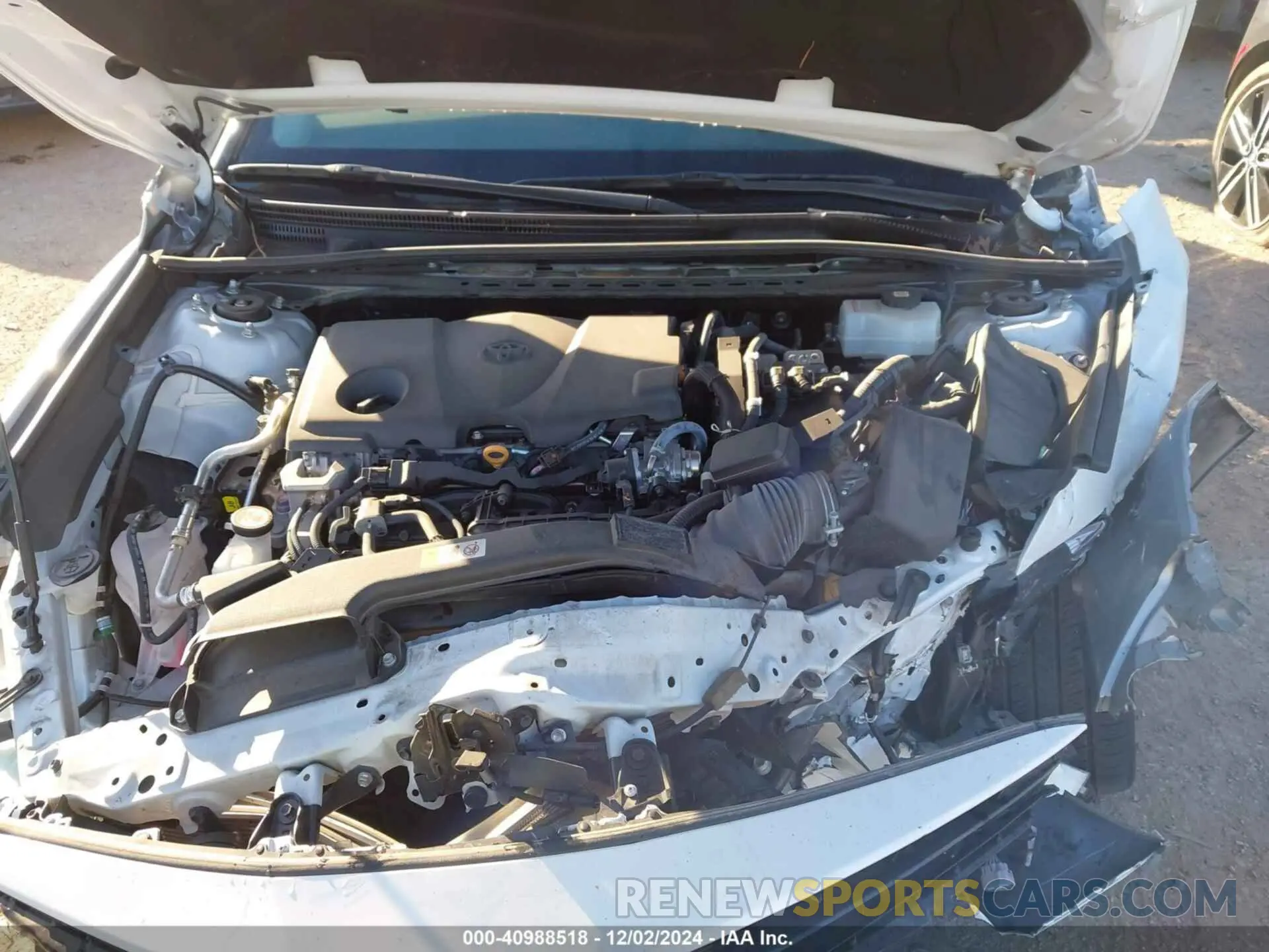 10 fotografías del automóvil dañado 4T1F31AK7NU589227 TOYOTA CAMRY 2022