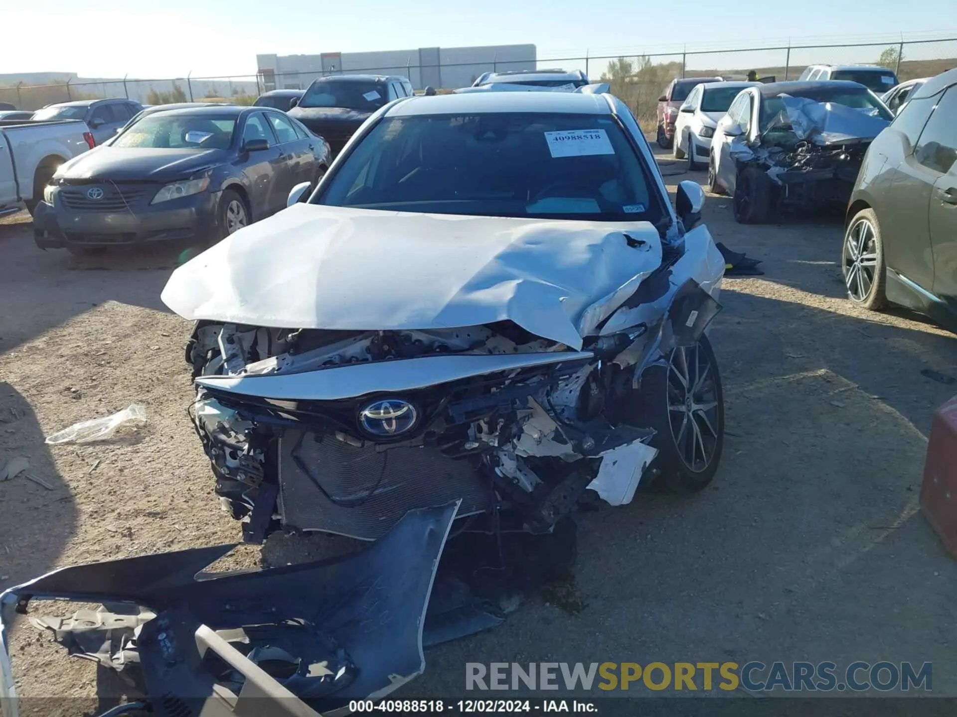 6 fotografías del automóvil dañado 4T1F31AK7NU589227 TOYOTA CAMRY 2022