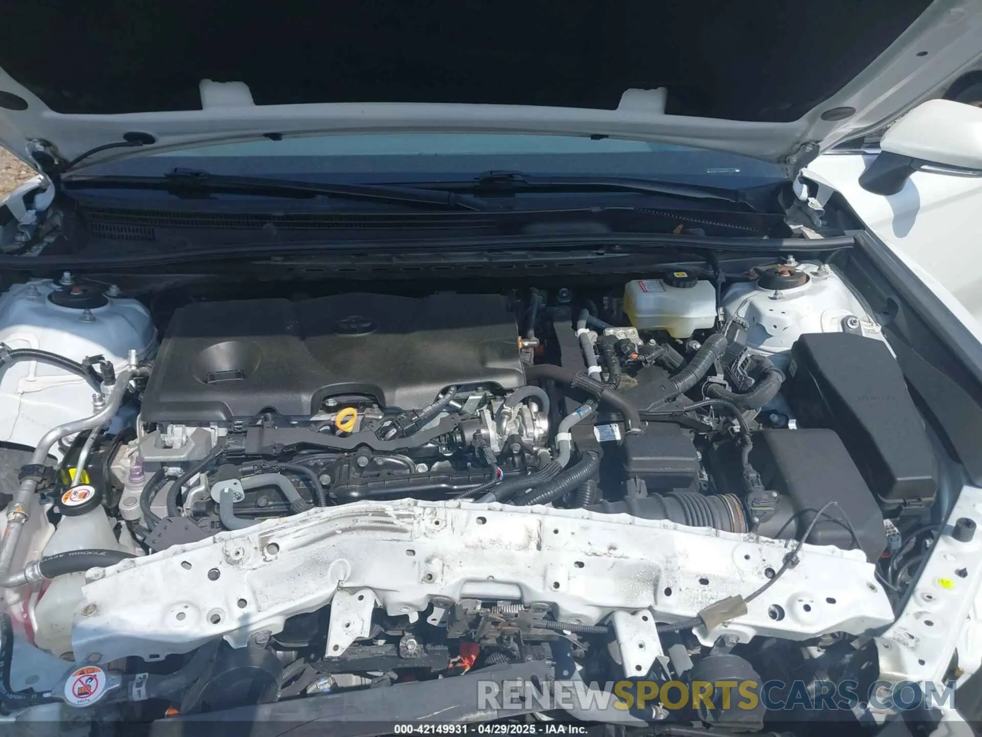 10 fotografías del automóvil dañado 4T1F31AK8NU574042 TOYOTA CAMRY 2022