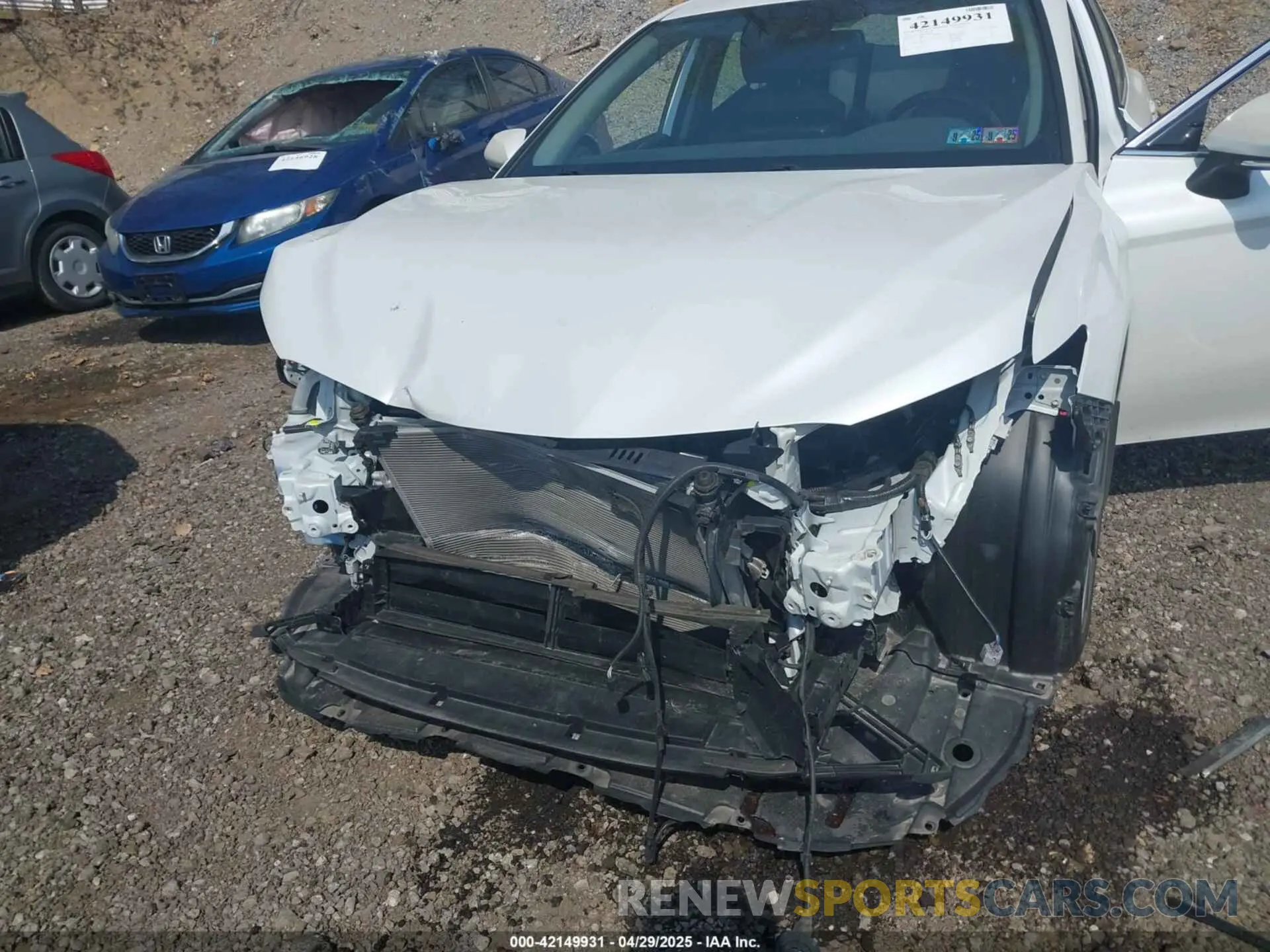 17 fotografías del automóvil dañado 4T1F31AK8NU574042 TOYOTA CAMRY 2022