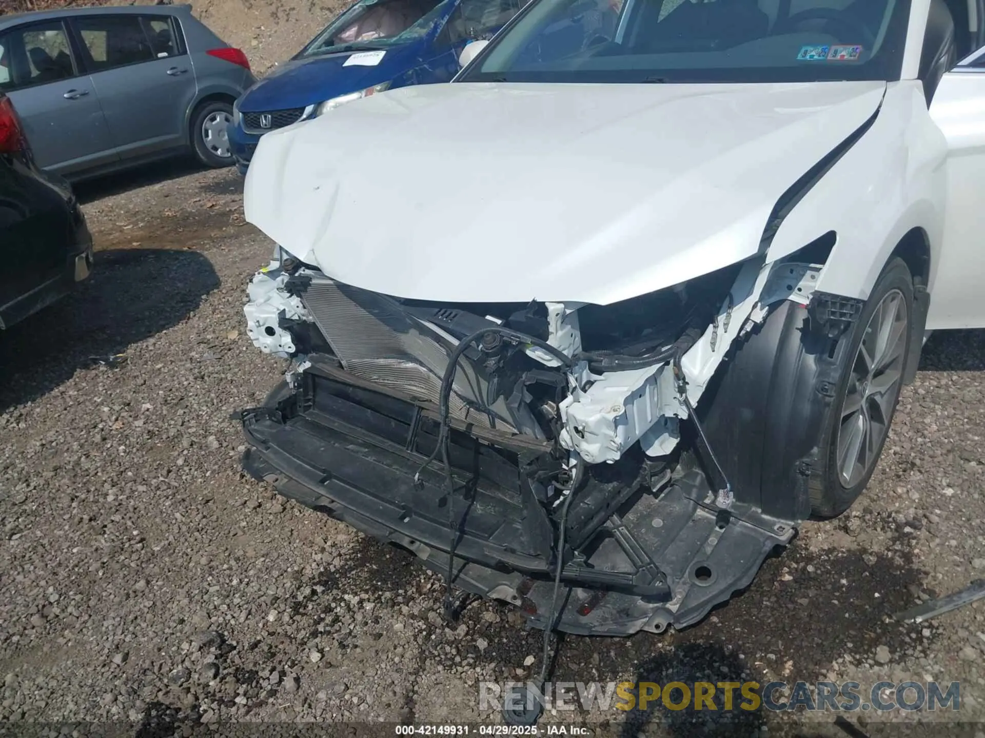 6 fotografías del automóvil dañado 4T1F31AK8NU574042 TOYOTA CAMRY 2022