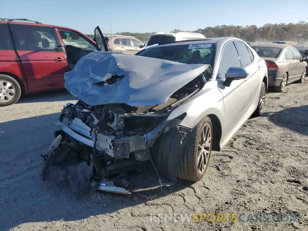 1 fotografías del automóvil dañado 4T1F31AK8NU577233 TOYOTA CAMRY 2022