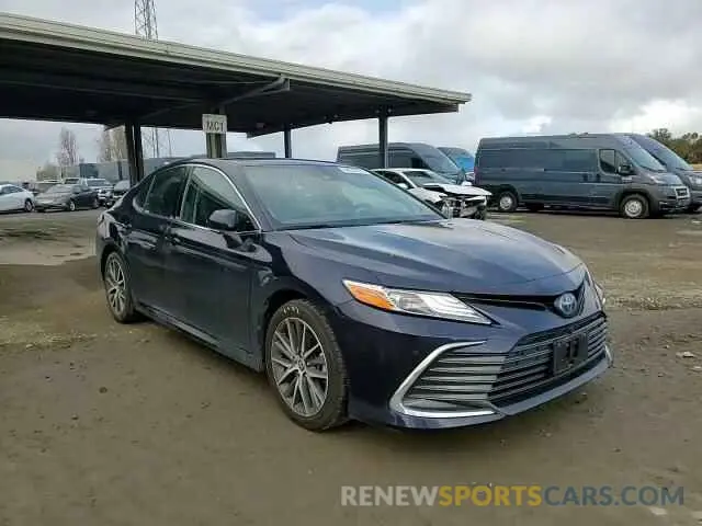 10 fotografías del automóvil dañado 4T1F31AK8NU589589 TOYOTA CAMRY 2022