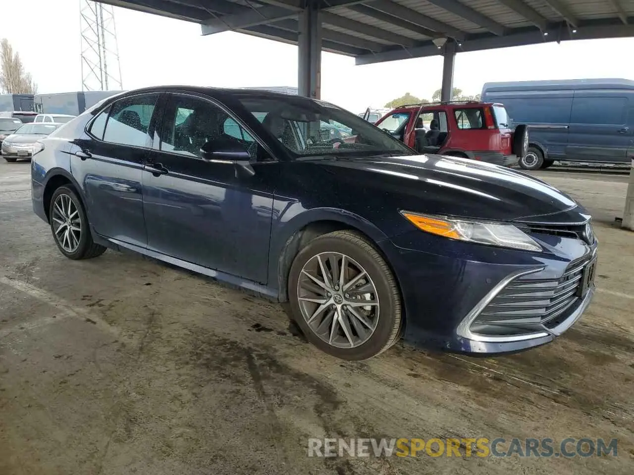 4 fotografías del automóvil dañado 4T1F31AK8NU589589 TOYOTA CAMRY 2022