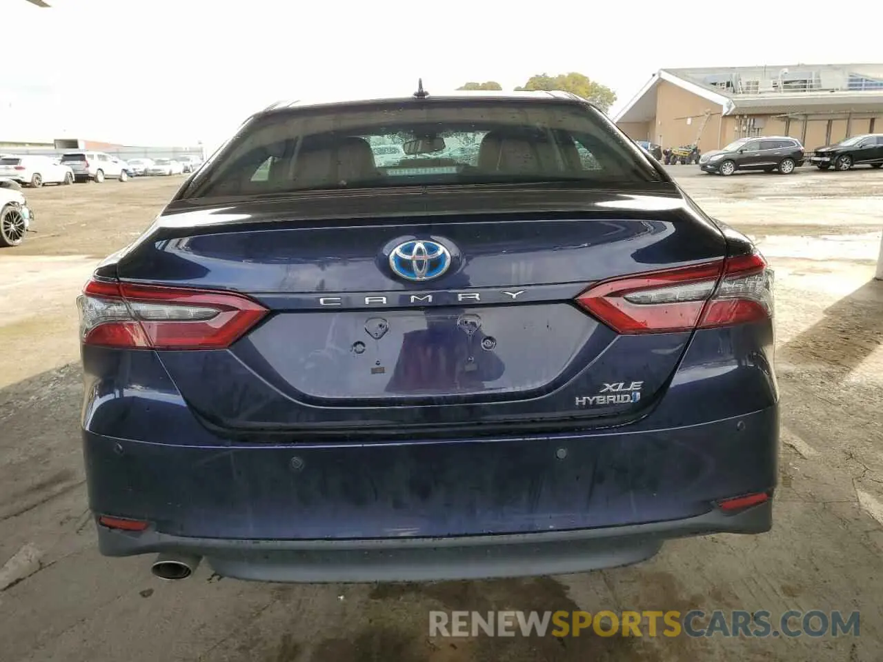 6 fotografías del automóvil dañado 4T1F31AK8NU589589 TOYOTA CAMRY 2022
