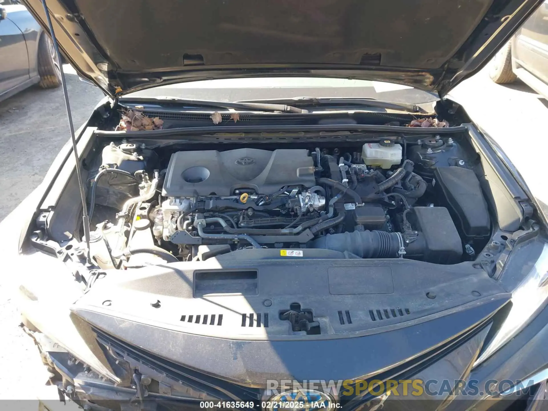 10 fotografías del automóvil dañado 4T1F31AKXNU045580 TOYOTA CAMRY 2022
