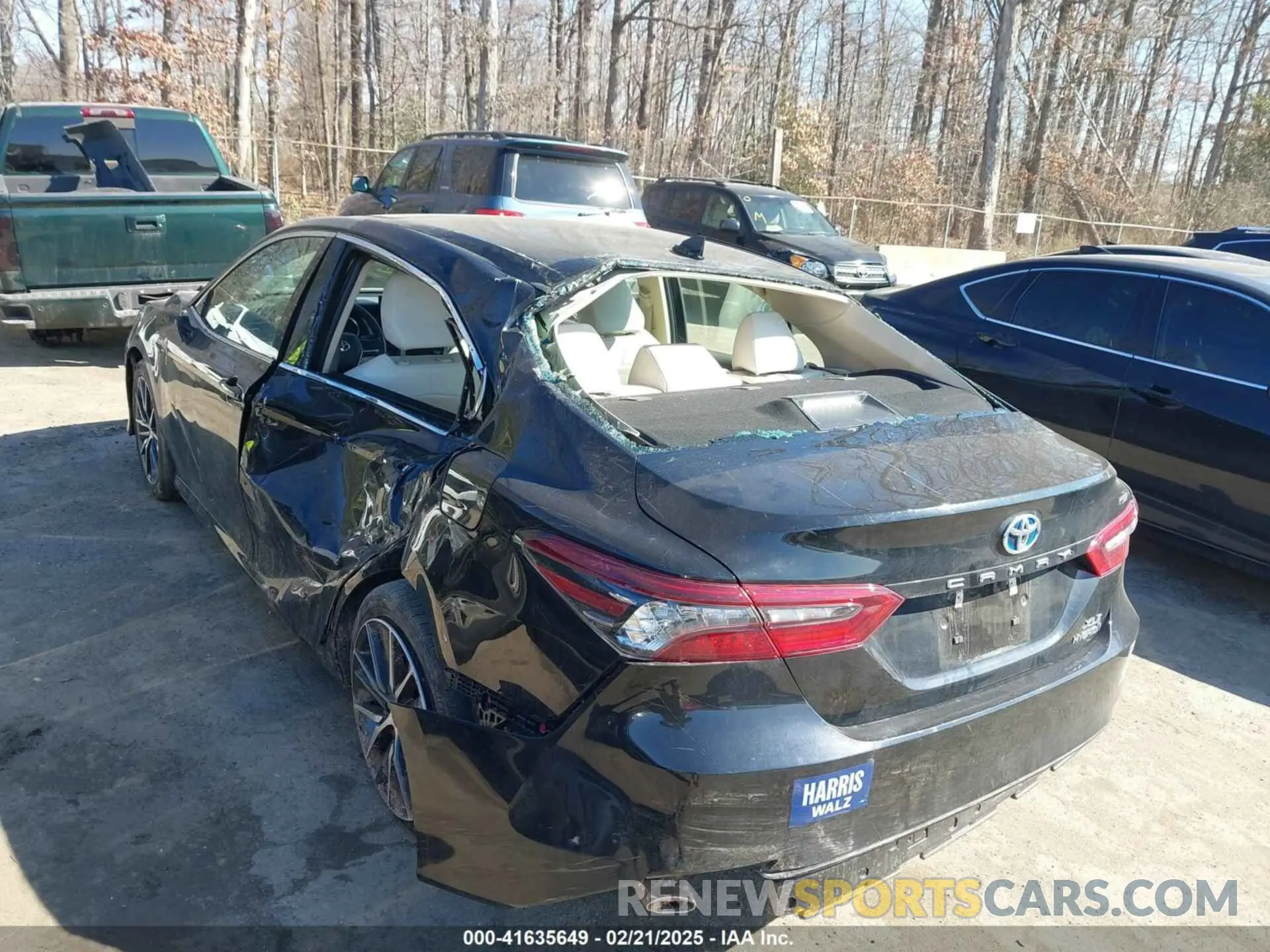 6 fotografías del automóvil dañado 4T1F31AKXNU045580 TOYOTA CAMRY 2022