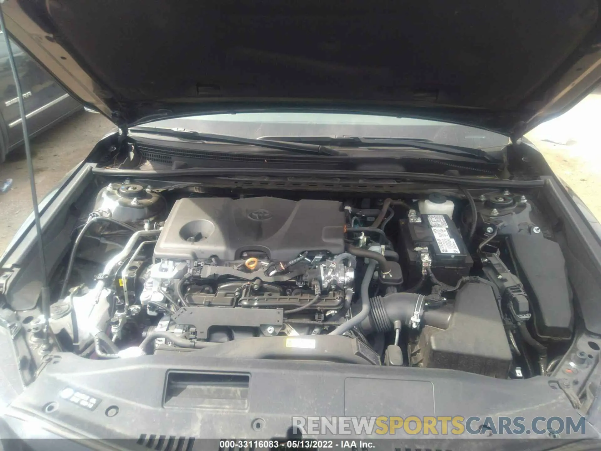 10 fotografías del automóvil dañado 4T1G11AK0NU005082 TOYOTA CAMRY 2022