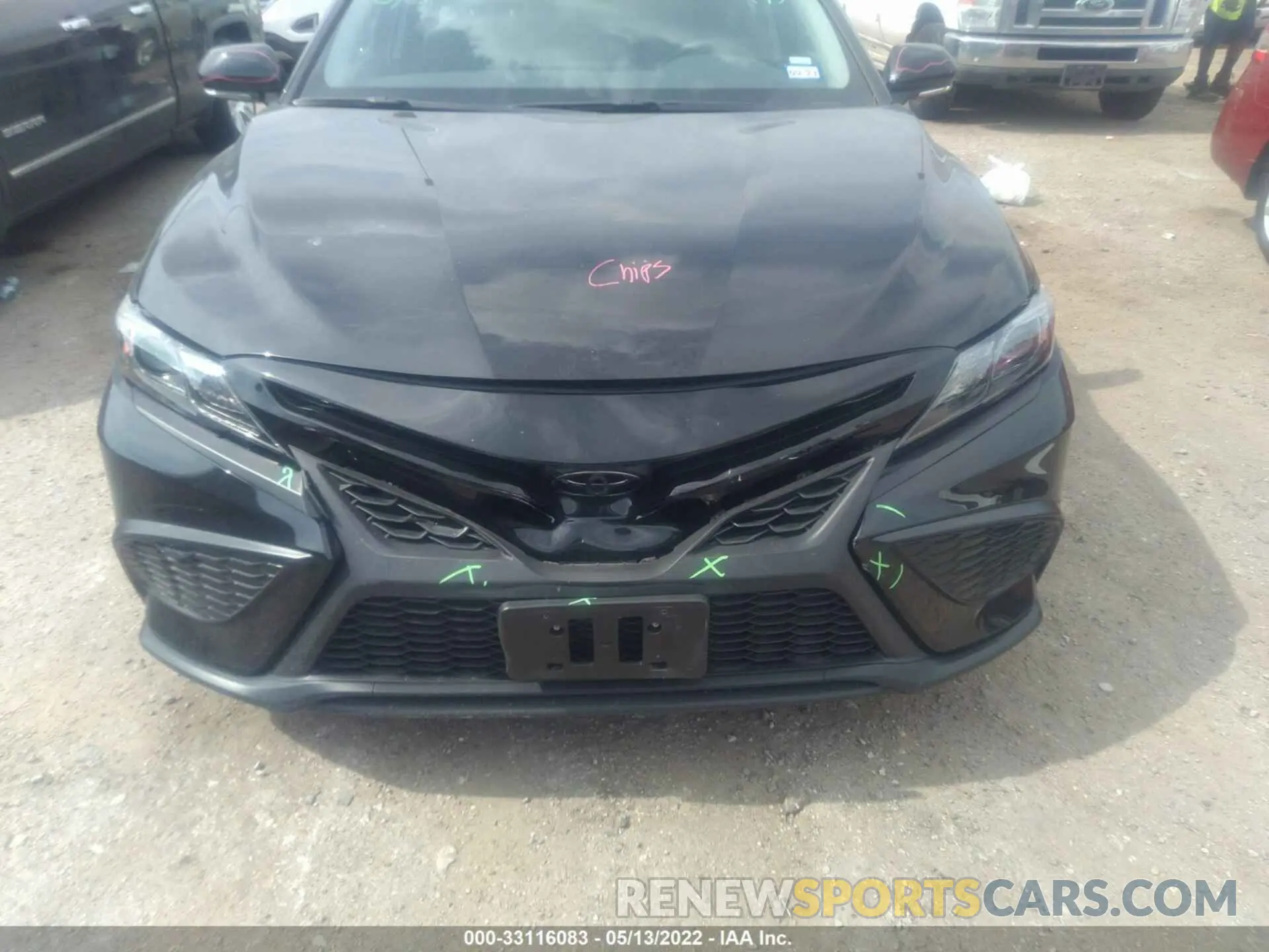 6 fotografías del automóvil dañado 4T1G11AK0NU005082 TOYOTA CAMRY 2022