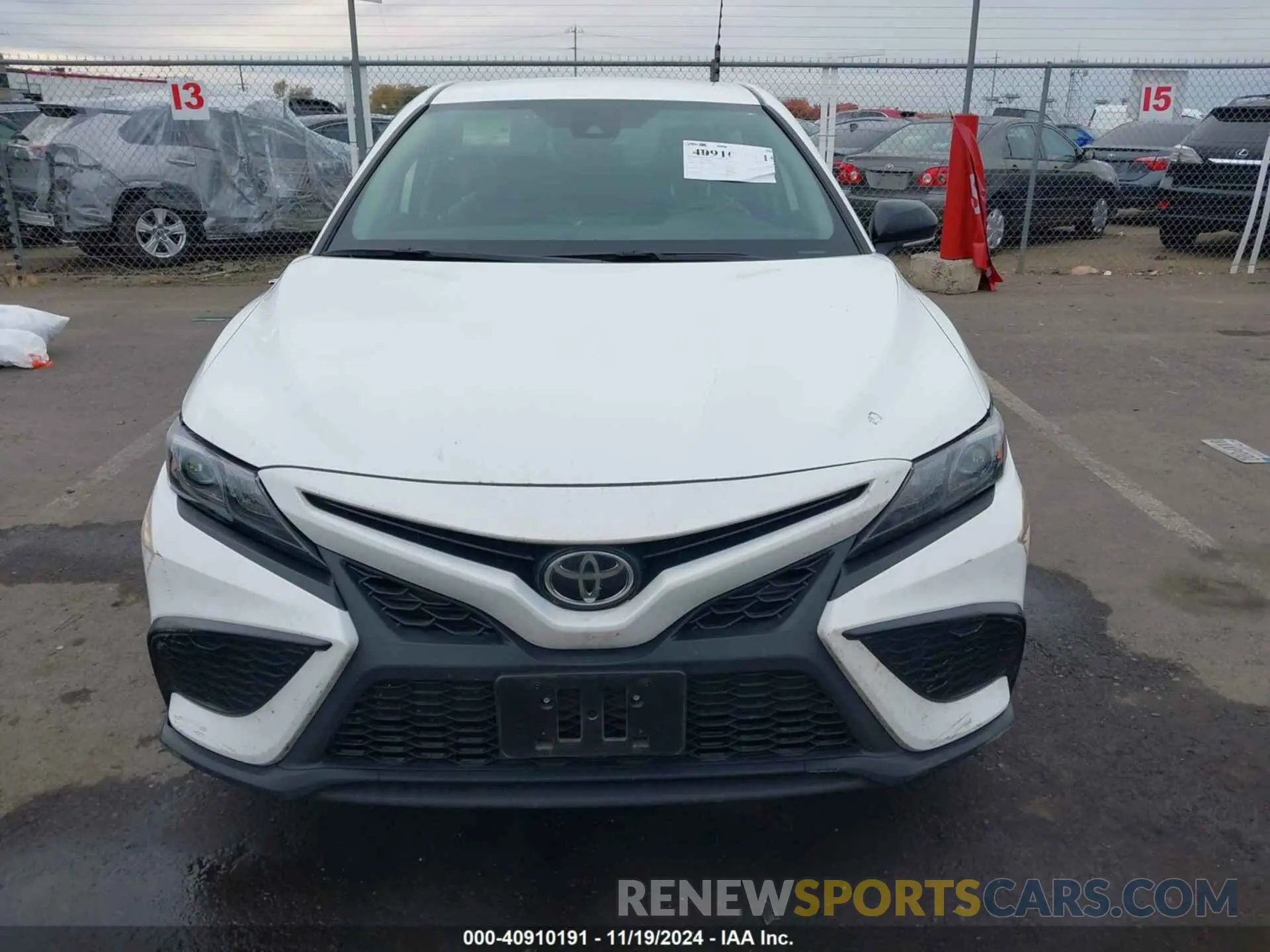 12 fotografías del automóvil dañado 4T1G11AK0NU012520 TOYOTA CAMRY 2022