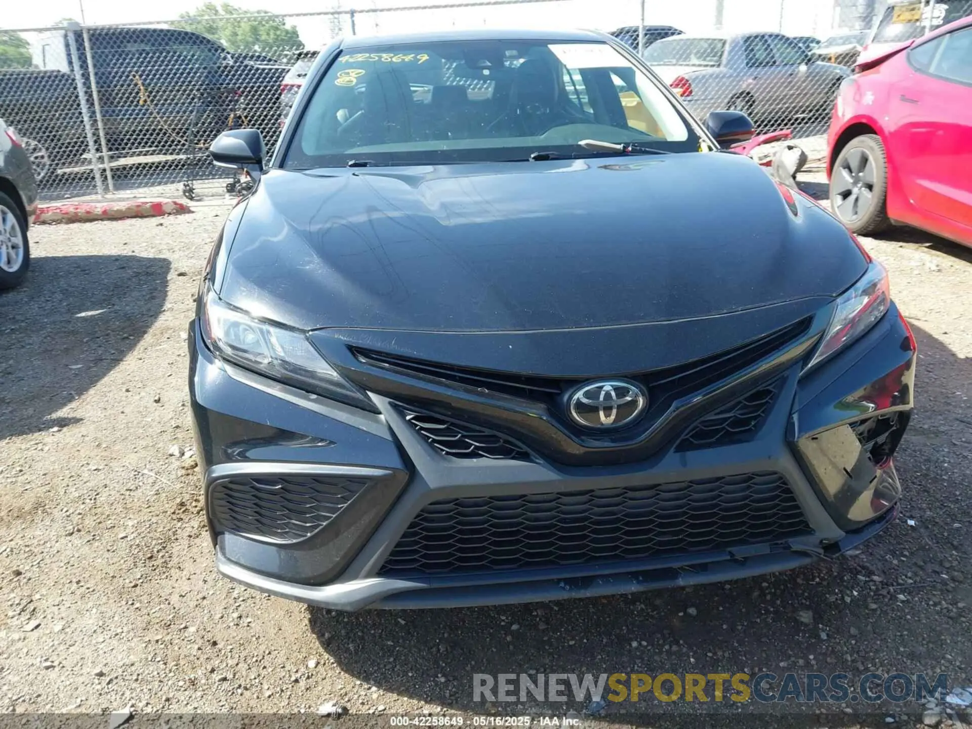 12 fotografías del automóvil dañado 4T1G11AK0NU017605 TOYOTA CAMRY 2022