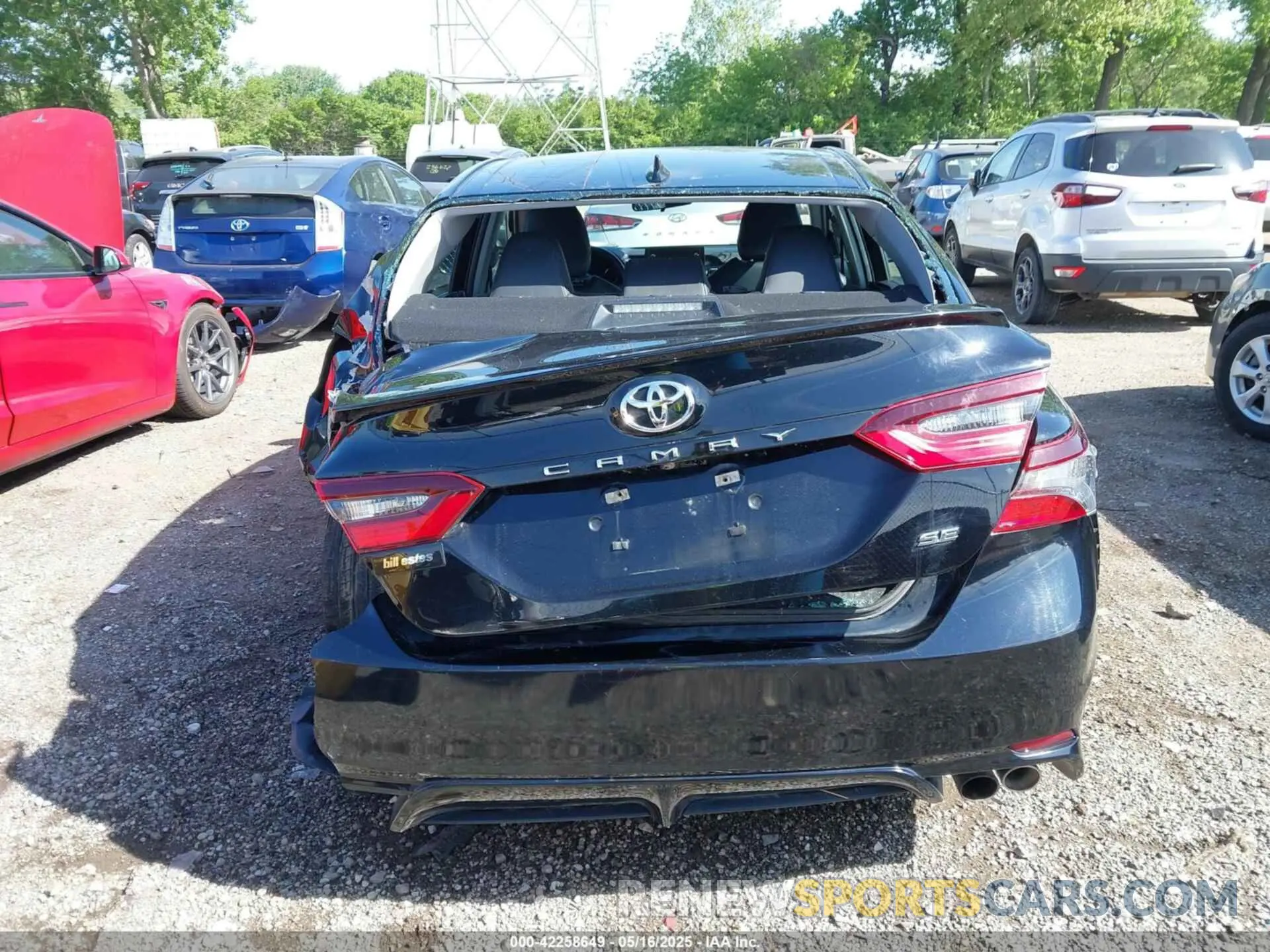 16 fotografías del automóvil dañado 4T1G11AK0NU017605 TOYOTA CAMRY 2022