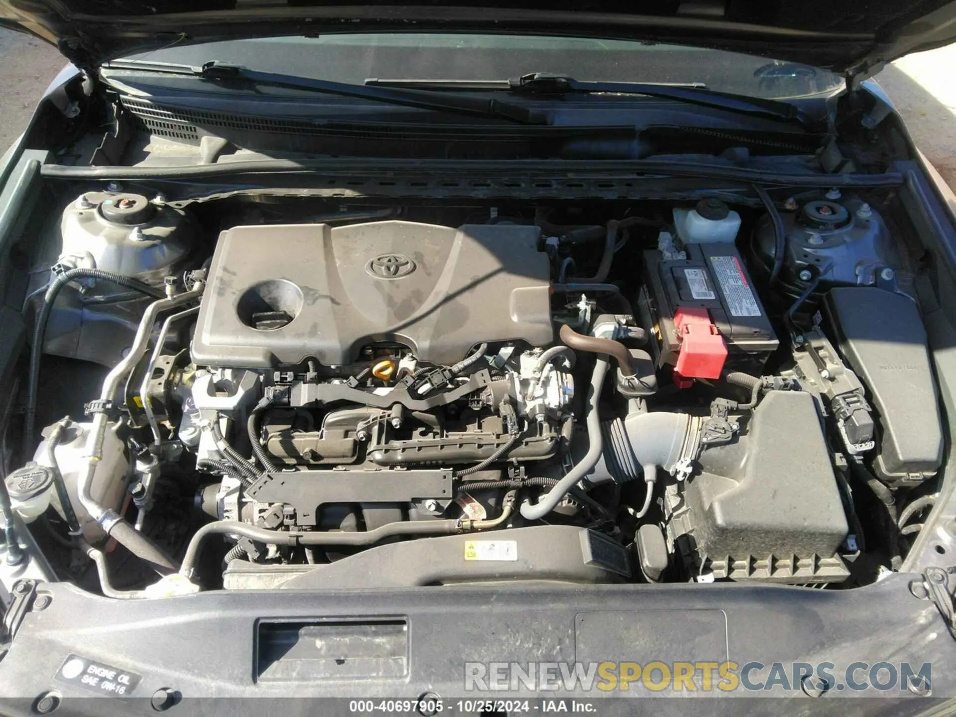 10 fotografías del automóvil dañado 4T1G11AK0NU019158 TOYOTA CAMRY 2022