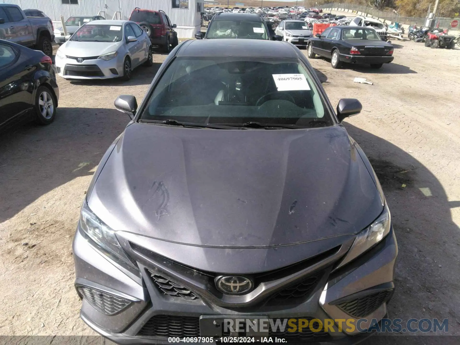 12 fotografías del automóvil dañado 4T1G11AK0NU019158 TOYOTA CAMRY 2022