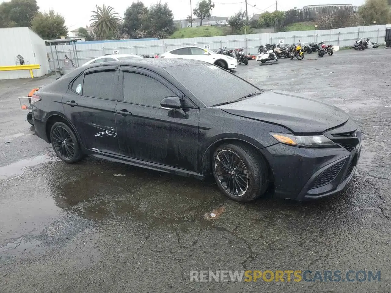 4 fotografías del automóvil dañado 4T1G11AK0NU052175 TOYOTA CAMRY 2022