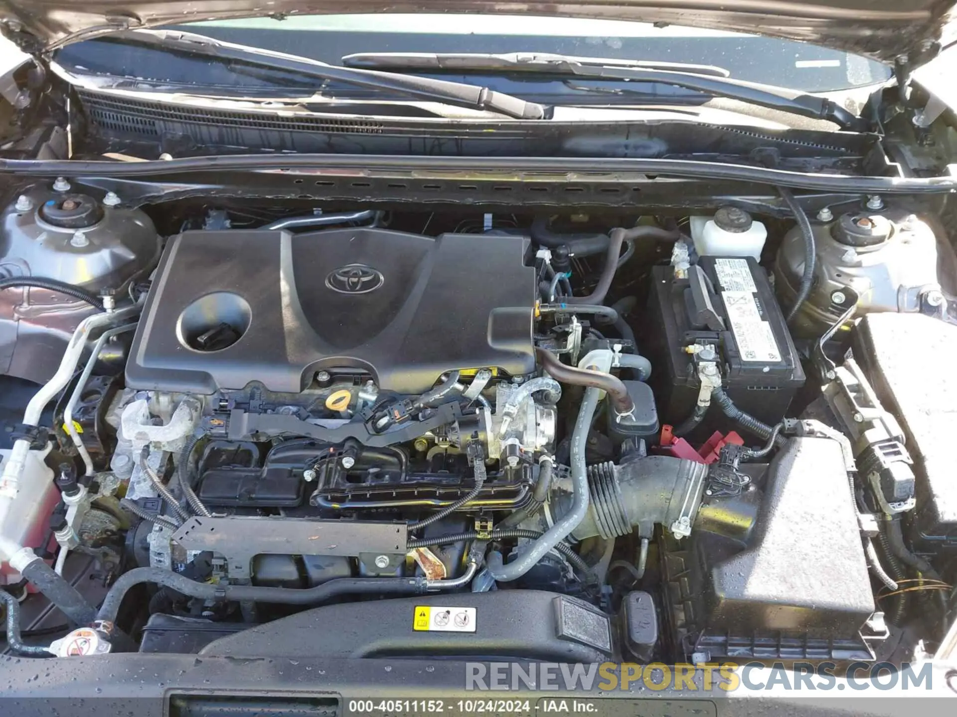 10 fotografías del automóvil dañado 4T1G11AK0NU656860 TOYOTA CAMRY 2022