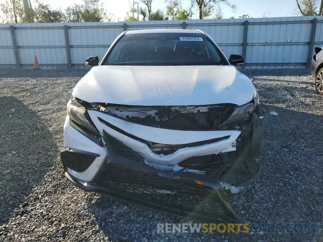 5 fotografías del automóvil dañado 4T1G11AK0NU667423 TOYOTA CAMRY 2022