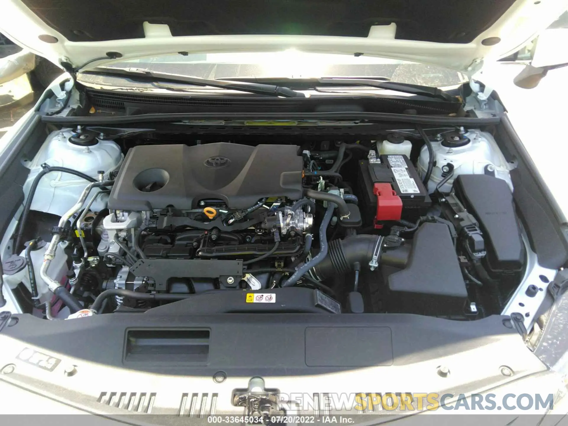 10 fotografías del automóvil dañado 4T1G11AK0NU692614 TOYOTA CAMRY 2022