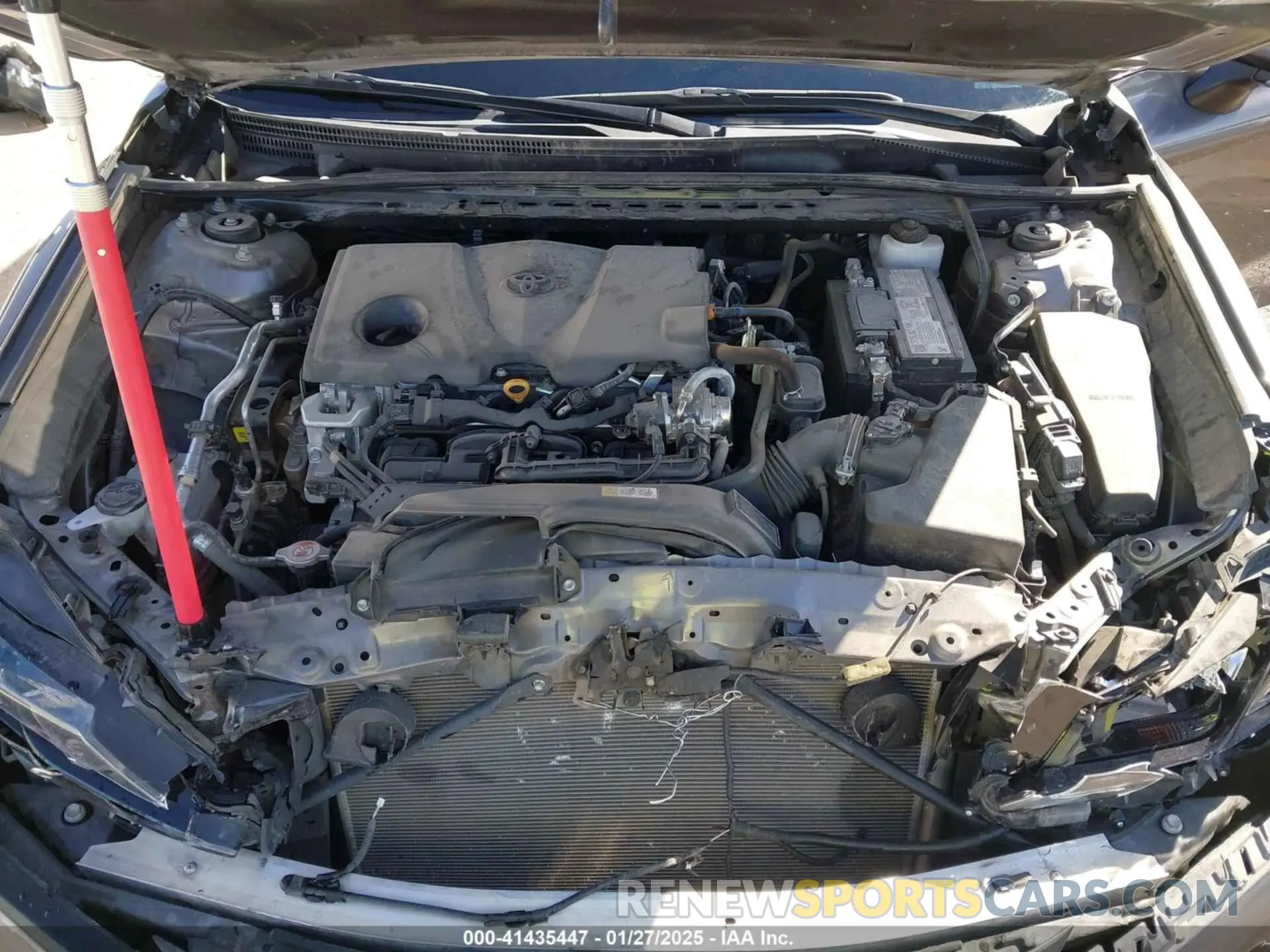 10 fotografías del automóvil dañado 4T1G11AK0NU703174 TOYOTA CAMRY 2022