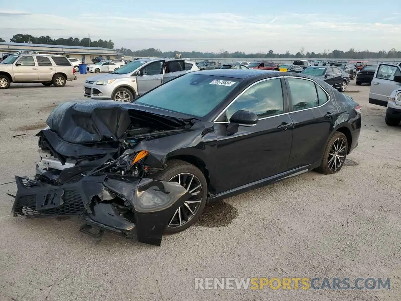 1 fotografías del automóvil dañado 4T1G11AK0NU706009 TOYOTA CAMRY 2022