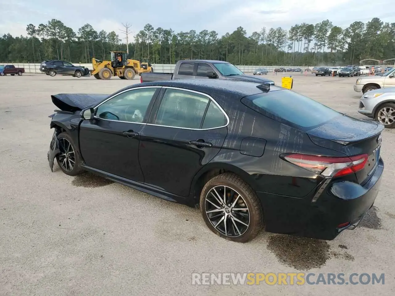2 fotografías del automóvil dañado 4T1G11AK0NU706009 TOYOTA CAMRY 2022