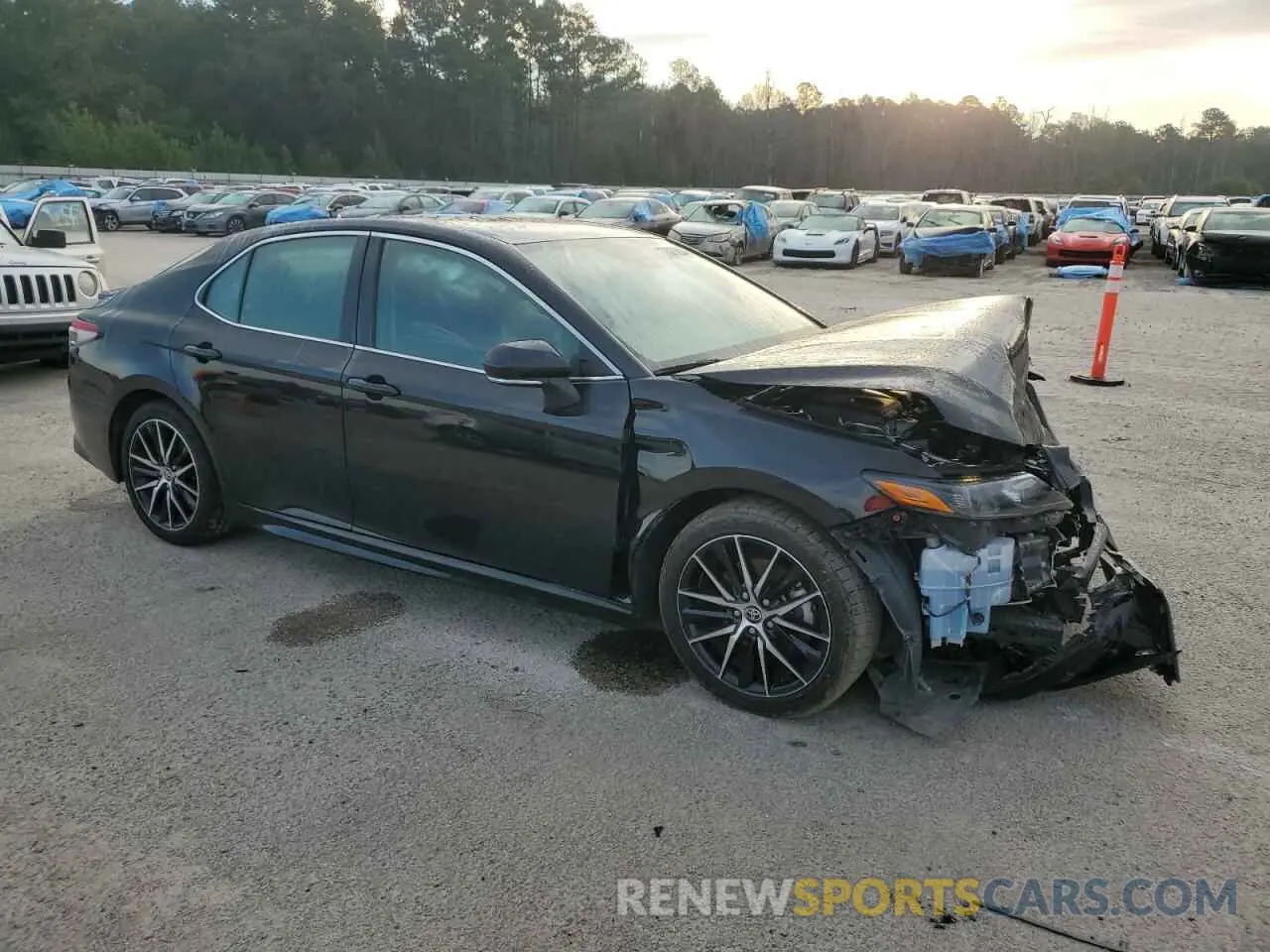 4 fotografías del automóvil dañado 4T1G11AK0NU706009 TOYOTA CAMRY 2022