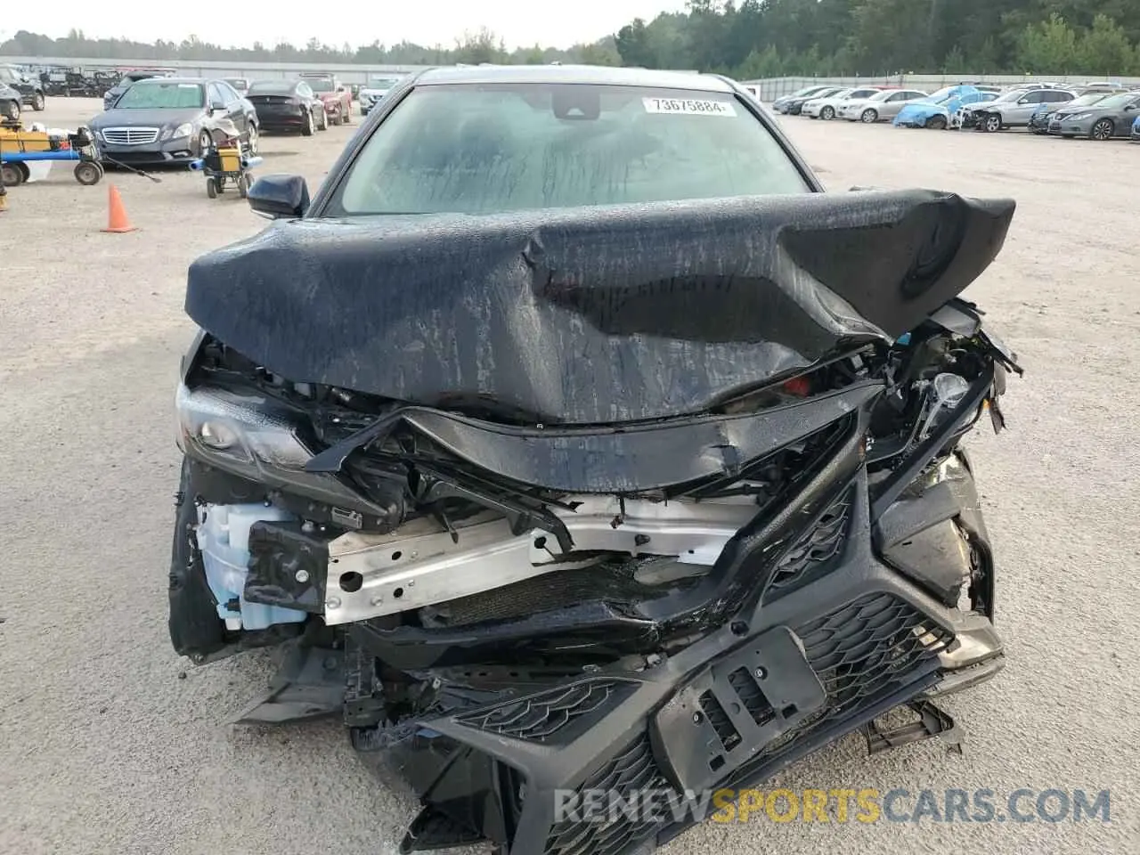 5 fotografías del automóvil dañado 4T1G11AK0NU706009 TOYOTA CAMRY 2022