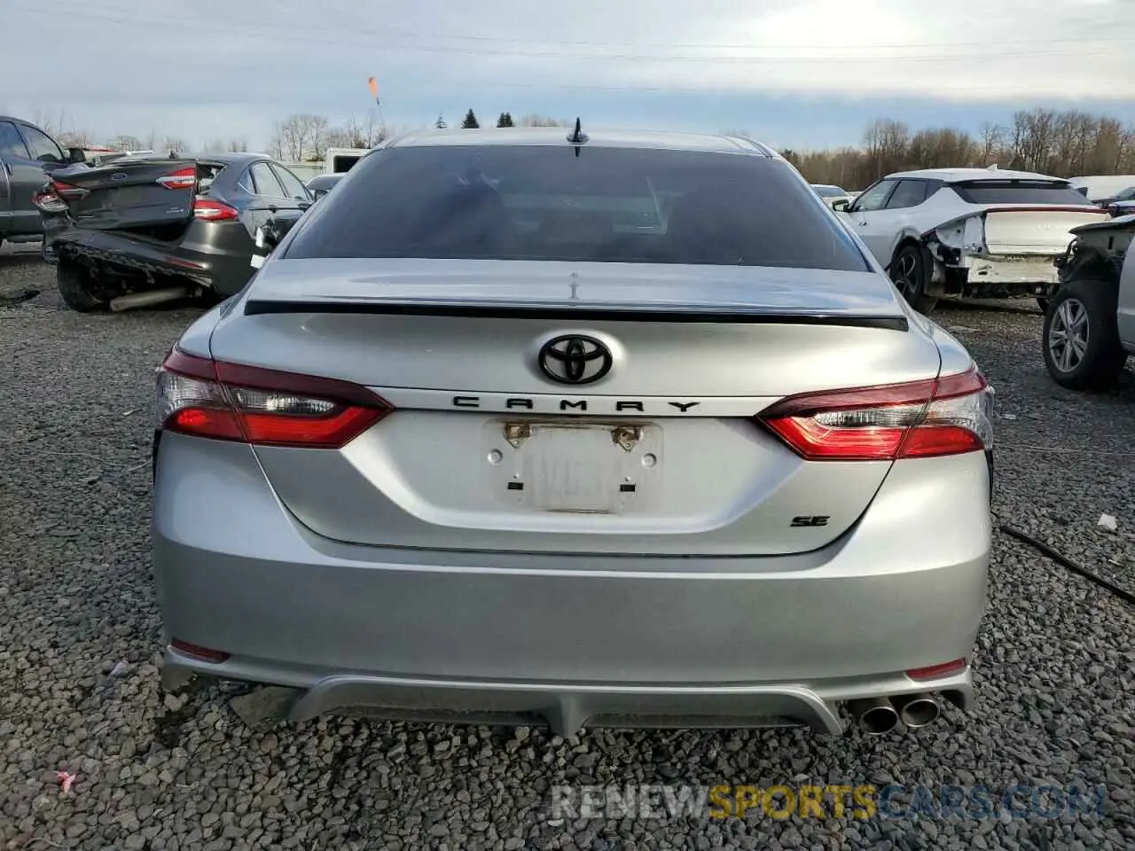 6 fotografías del automóvil dañado 4T1G11AK1NU002529 TOYOTA CAMRY 2022
