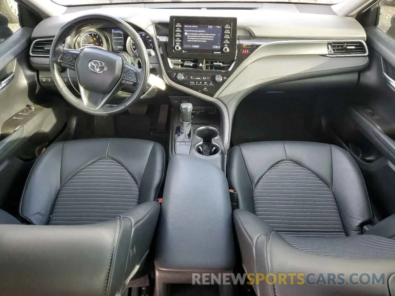 8 fotografías del automóvil dañado 4T1G11AK1NU002529 TOYOTA CAMRY 2022