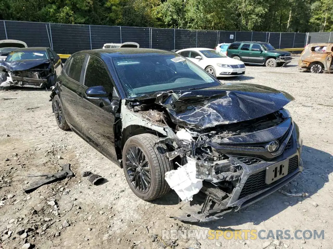 1 fotografías del automóvil dañado 4T1G11AK1NU017273 TOYOTA CAMRY 2022