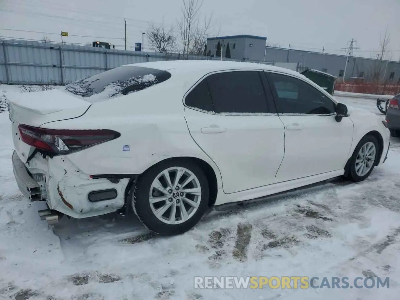 3 fotografías del automóvil dañado 4T1G11AK1NU043565 TOYOTA CAMRY 2022