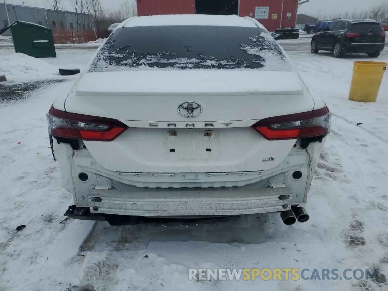 6 fotografías del automóvil dañado 4T1G11AK1NU043565 TOYOTA CAMRY 2022